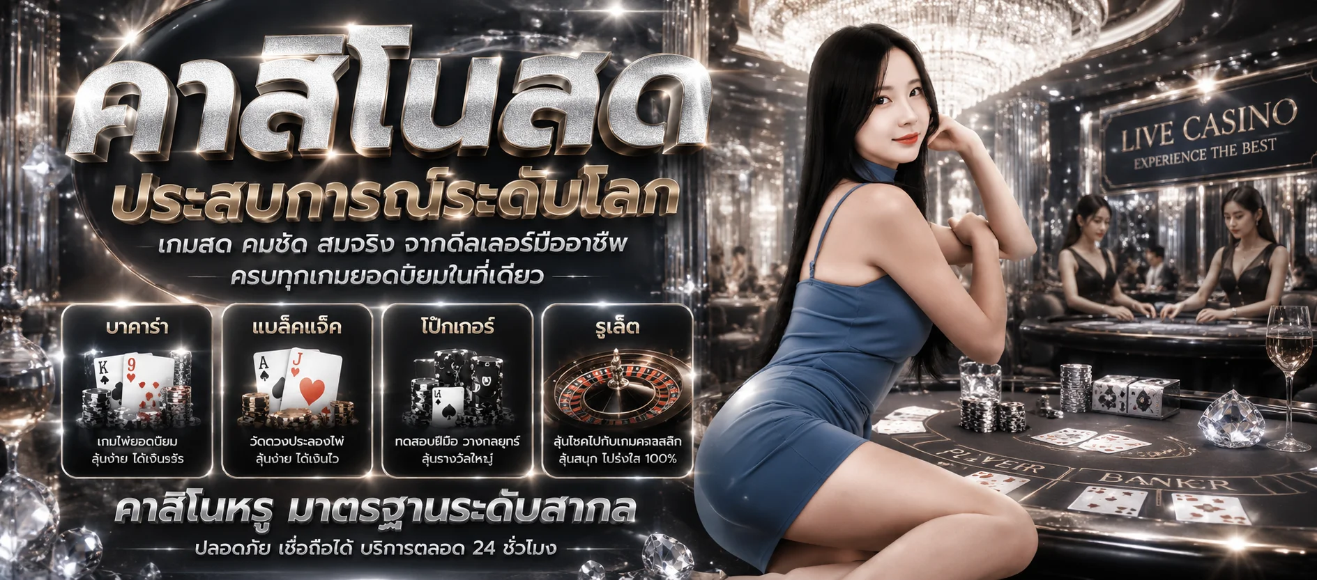 คาสิโนออนไลน์ Token999 บาคาร่า รูเล็ต ถ่ายทอดสด